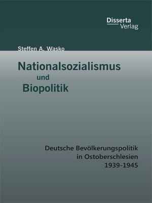 cover image of Nationalsozialismus und Biopolitik